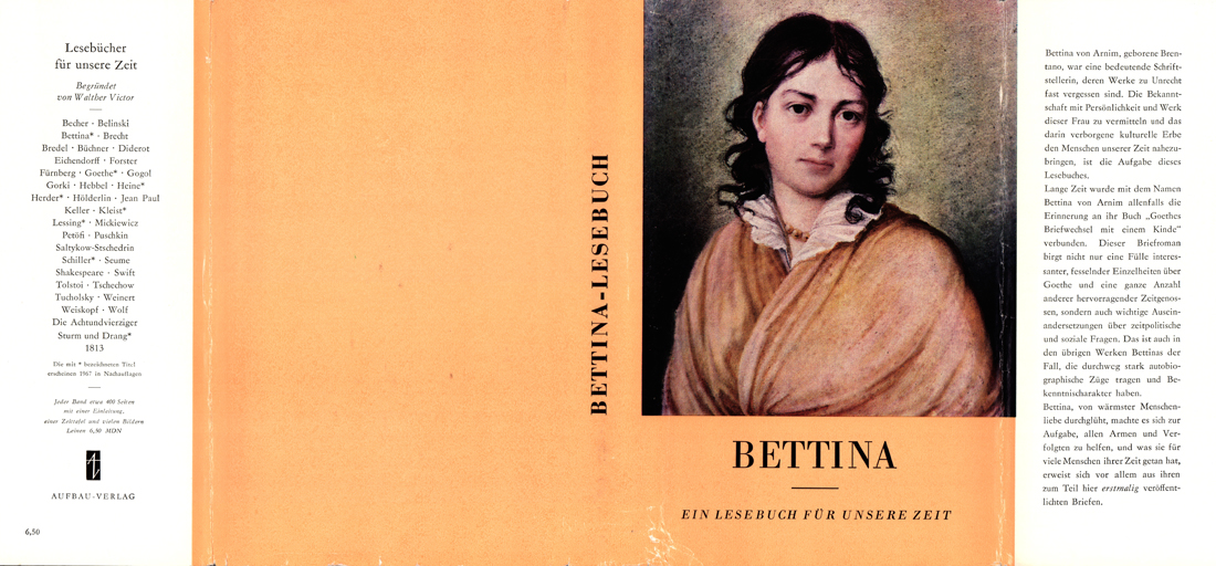 Bettina – Ein Lesebuch unserer Zeit