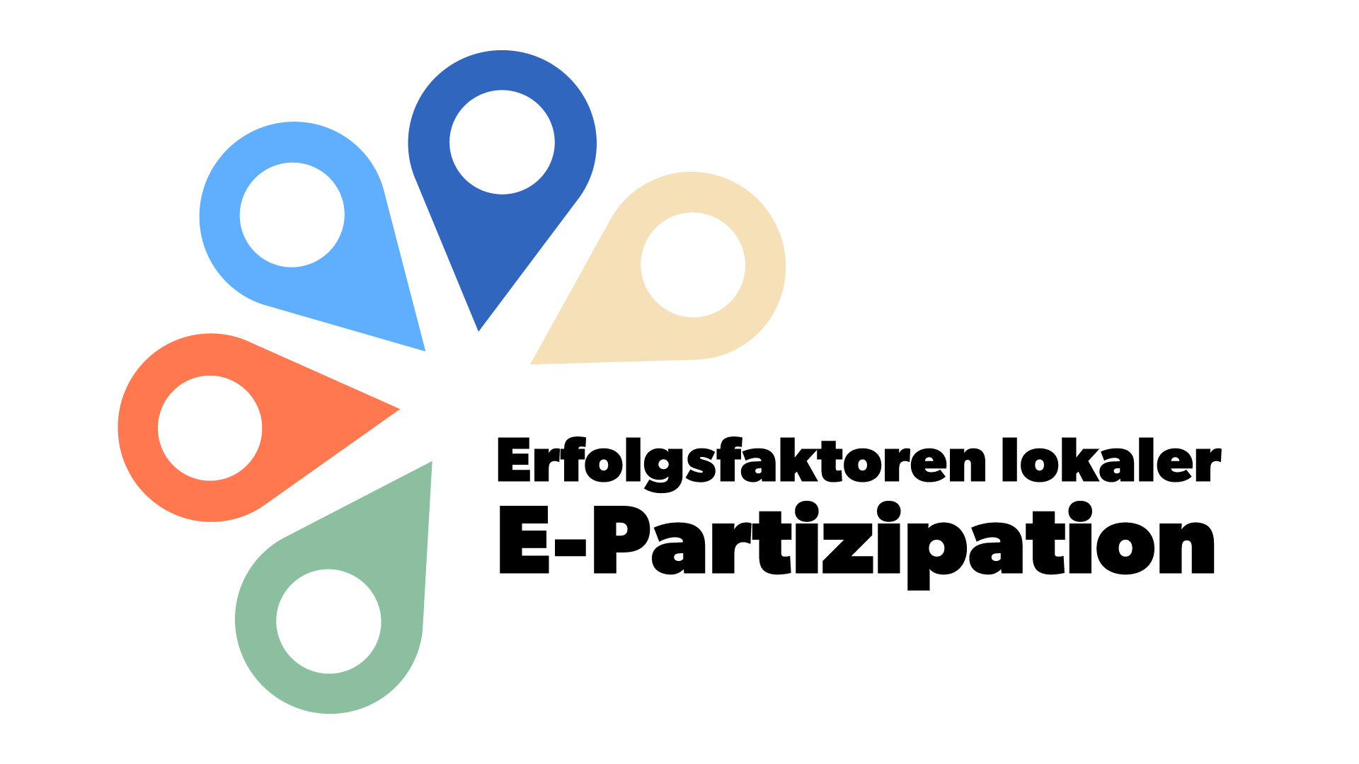 Logo des Verbundprojekts „Erfolgsfaktoren lokaler E-Partizipation