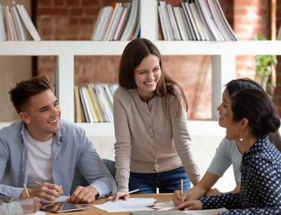 Study group in colsultation. Photo: Colourbox