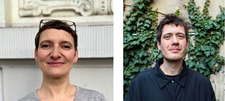 Farb-Porträt von Anna Lux und Jonas Brückner