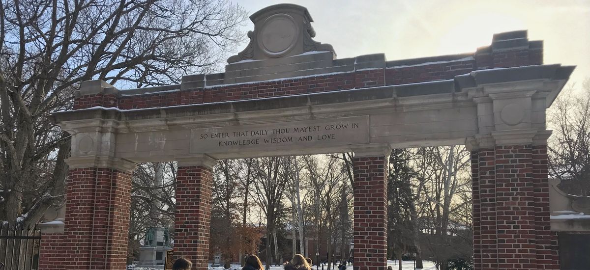 Das College Green der Ohio University