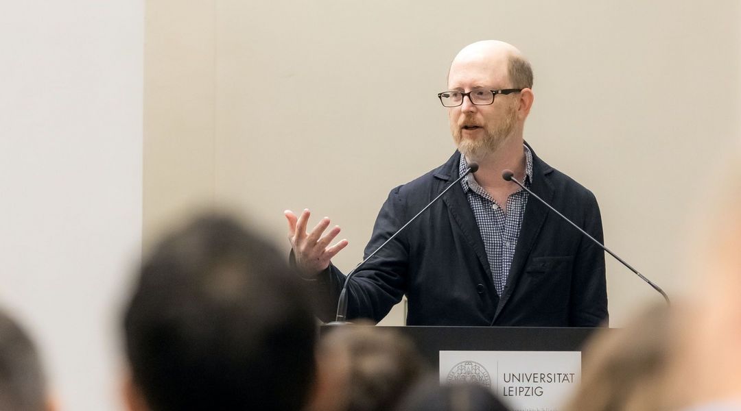 Workshop mit Matthew Boyle am Institut für Philosophie der Universität Leipzig 2022, Foto: Swen Reichhold