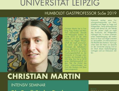 Poster Intensivseminar Christian Martin