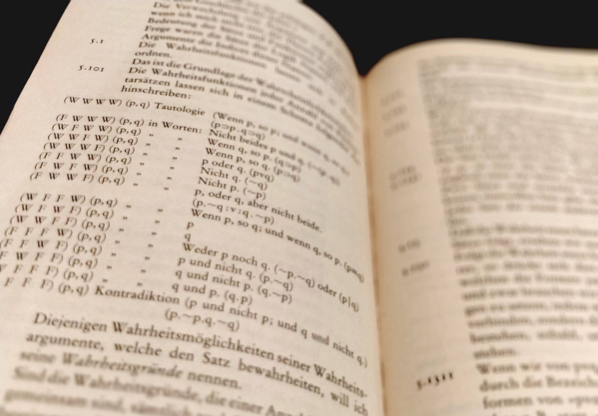 zur Vergrößerungsansicht des Bildes: Titelbild Wissenschaftstheorie und Logik: Wittgensteins Tractatus logico-philosophicus