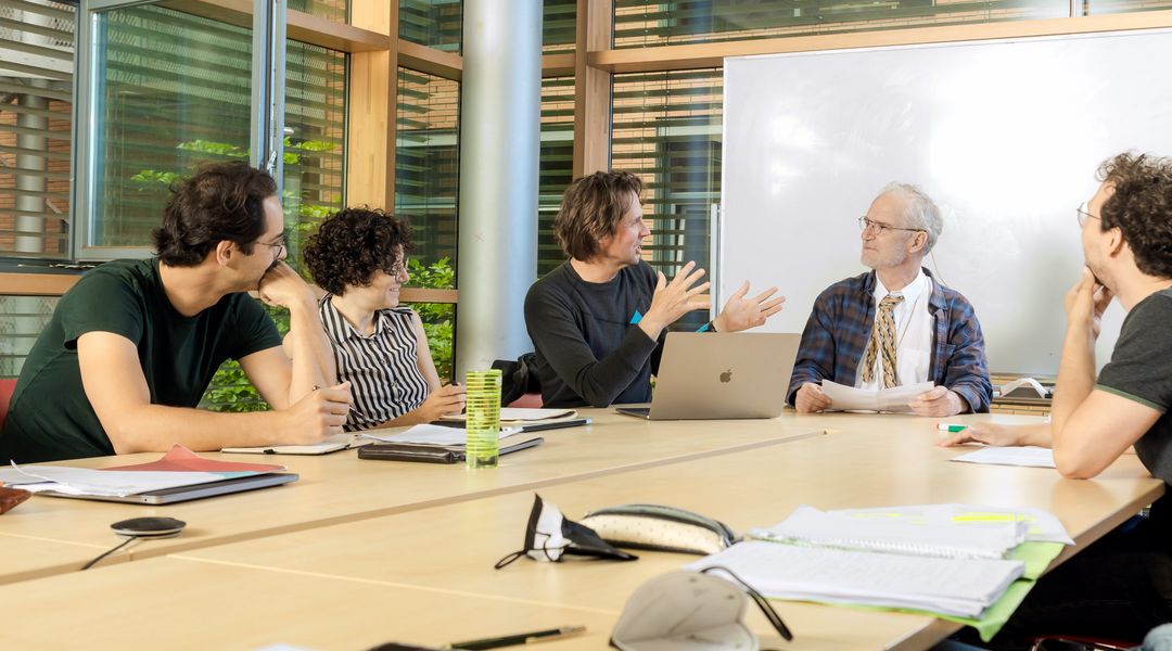 Workshop mit Michael Thompson am Institut für Philosophie der Universität Leipzig 2022, Foto: Swen Reichhold