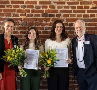 Die Preisträgerinnen des Günter-Thiele-Preises und des Forschungsstipendiums 2025 (Foto: Nick Stütz)