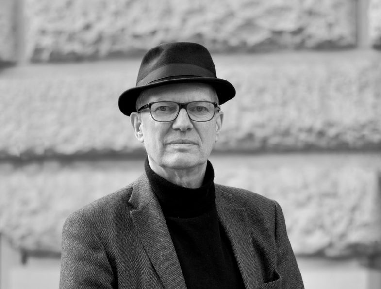 schwarz-weiß Porträt, Ulrich Johannes Schneider 