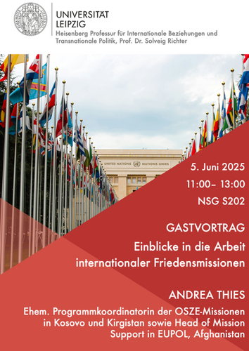 Poster Gastvortrag Andrea Thies