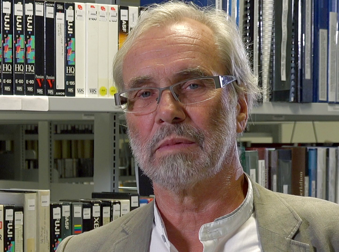 Jubilar im Unruhestand: Dr. Rüdiger Steinmetz, Univ.-Prof. für Medienwissenschaft und Medienkultur ab 1992 (Bild: La Marée Filmproduktion Sascha Kummer).