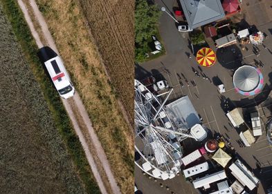 „Unterwegs zuhause“: Eine Geschichte über eine digitale Nomadin und einen Schausteller (Fotos: Jakob Steiner). „Unterwegs zuhause“: Eine Geschichte über eine digitale Nomadin und einen Schausteller (Fotos: Jakob Steiner).