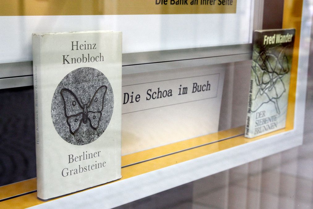 Jüdische Bücher in der Commerzbank am Thomaskirchhof ©Buchwissenschaft Leipzig