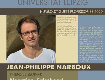 Poster Intensivseminar Jean-Philippe Narboux