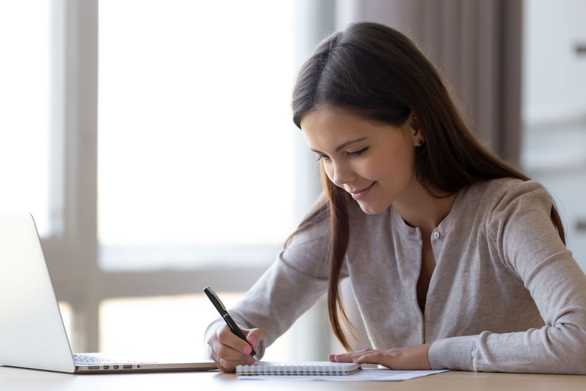 enlarge the image: Student working. Photo: Colourbox