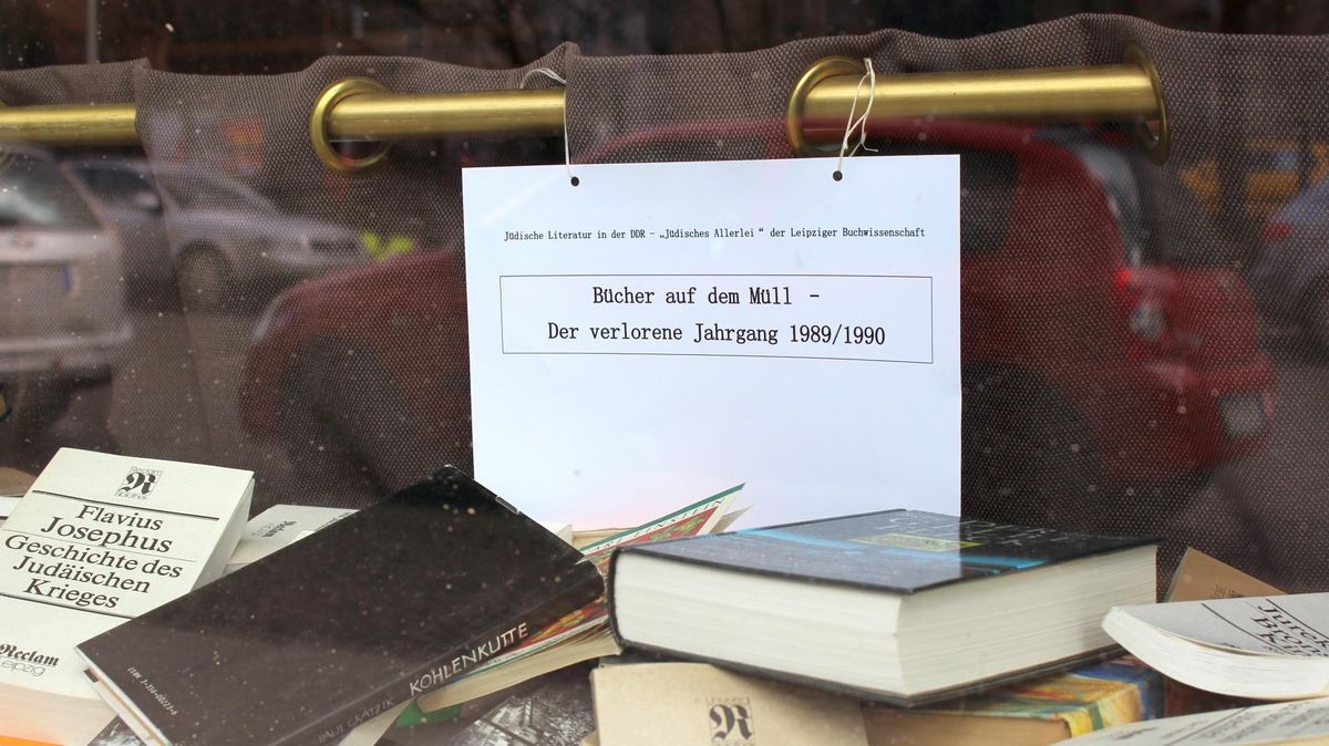 Jüdische Bücher der DDR im Pilot ©Buchwissenschaft Leipzig