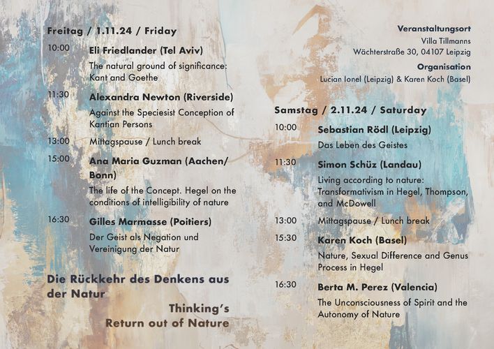 Foto: Colorbox / Plakat: Institut für Philosophie